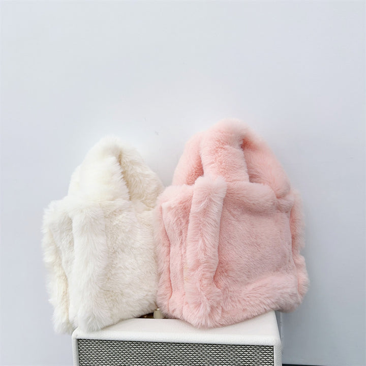 Faux-Fell-Fashion-Umhängetasche