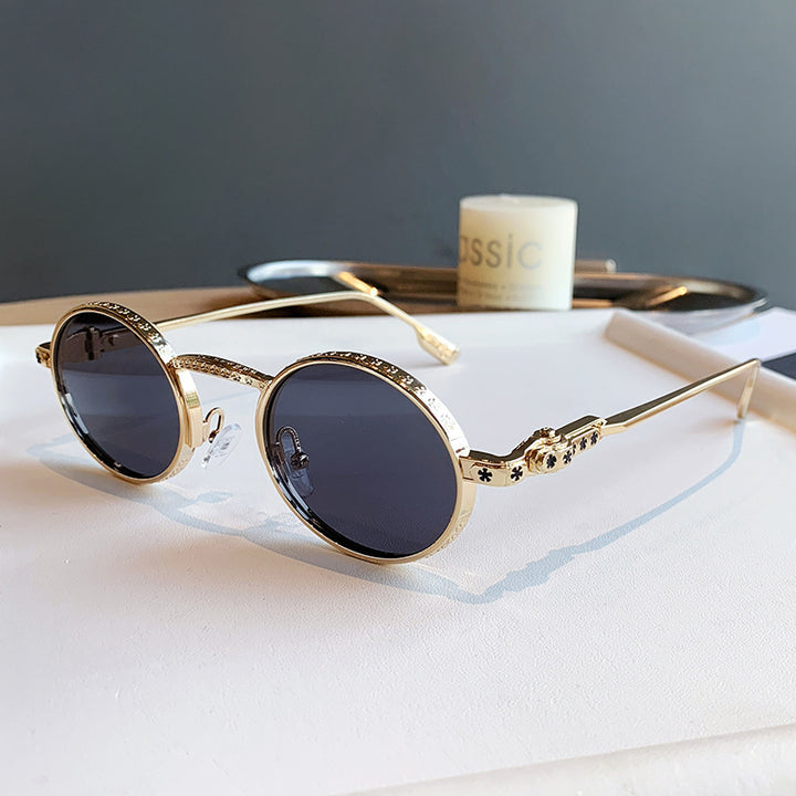 Damen Elegante Sonnenbrille mit filigranen Details Karnz