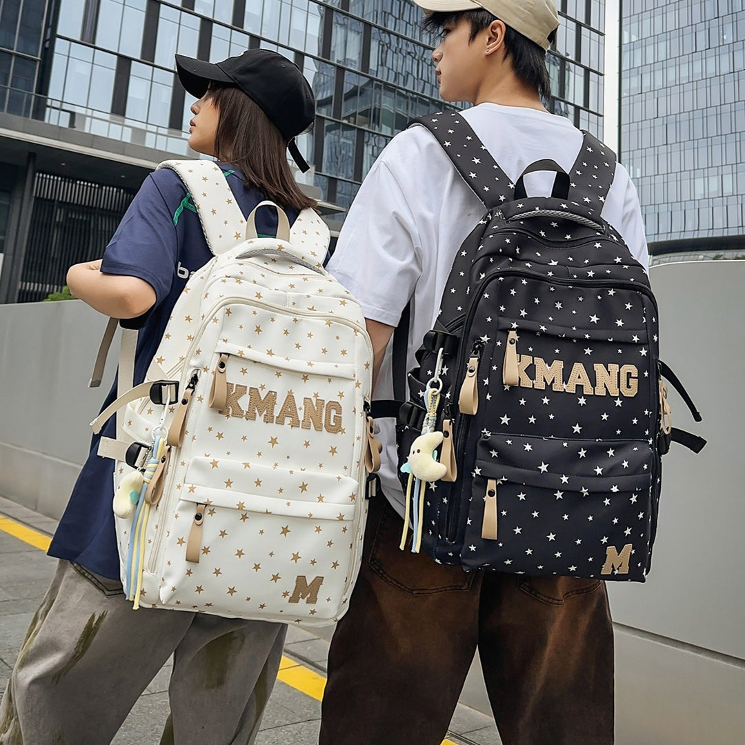 Trendiger Sternmuster-Rucksack Karnz