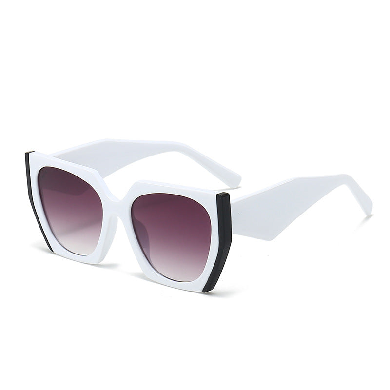 Damen Oversized Sonnenbrille mit markantem eckigem Design Karnz