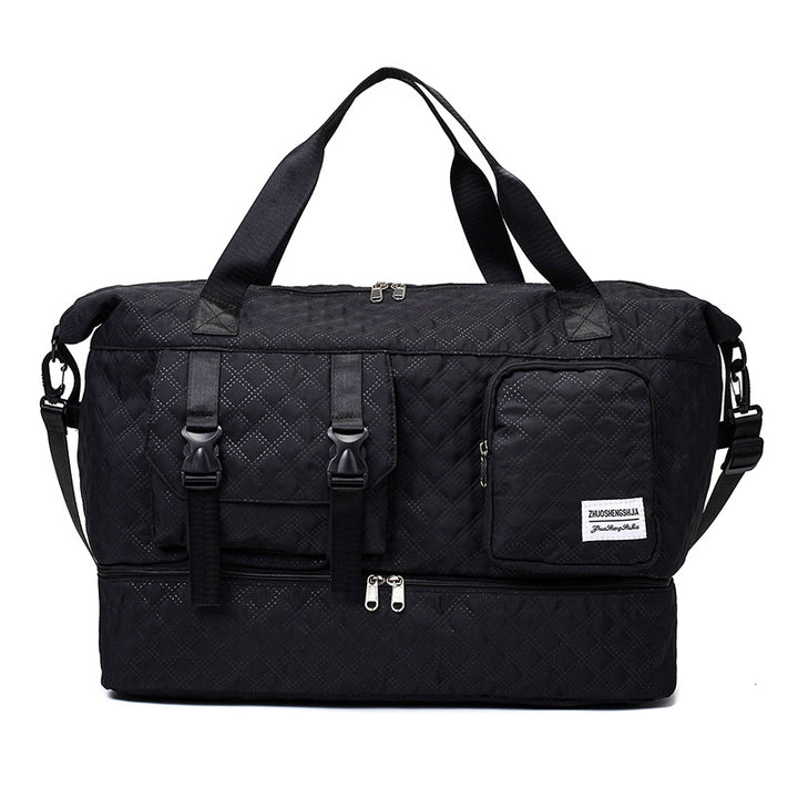 Premium gesteppte Wochenend-Duffel-Tasche
