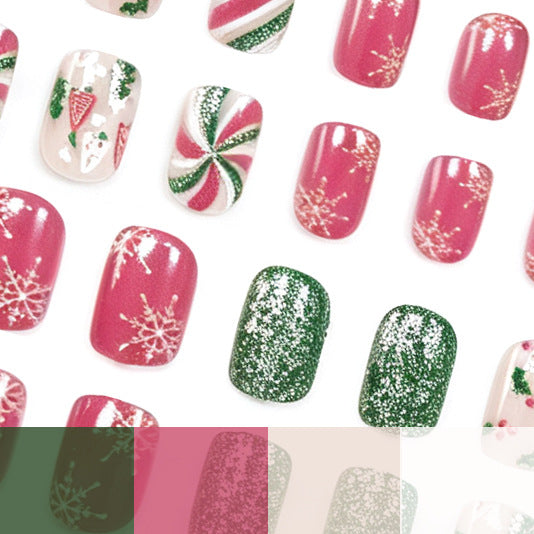 Festliches Feiertags-Nagelkunst-Set Karnz