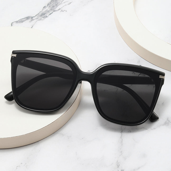 Damen Oversized-Sonnenbrille mit modischem Muster Karnz