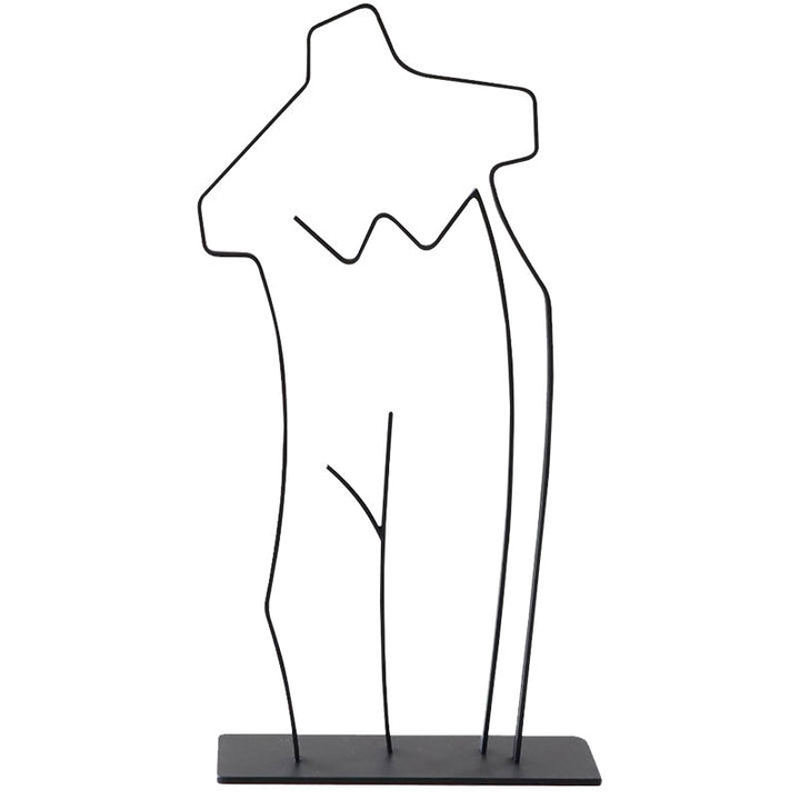 Abstrakte körperförmige dekorative Skulptur