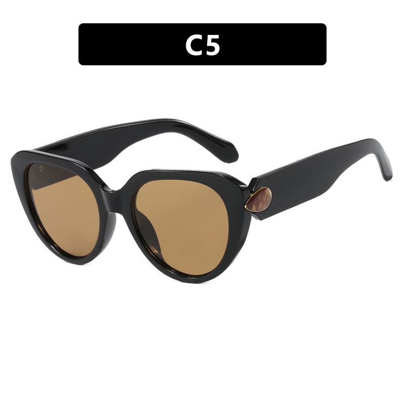 Damen Cat-Eye Sonnenbrille mit auffälligem Design und schützendem UV-Filter Karnz