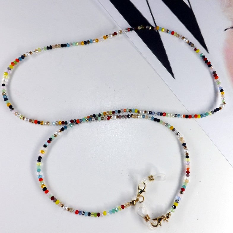 Verspielte Bead-Brillenkette Karnz