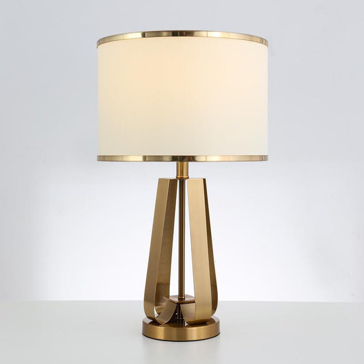 Elegante Messing Tischlampe