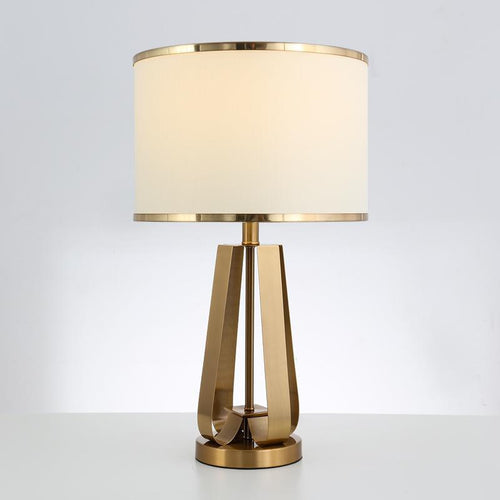 Elegante Messing Tischlampe