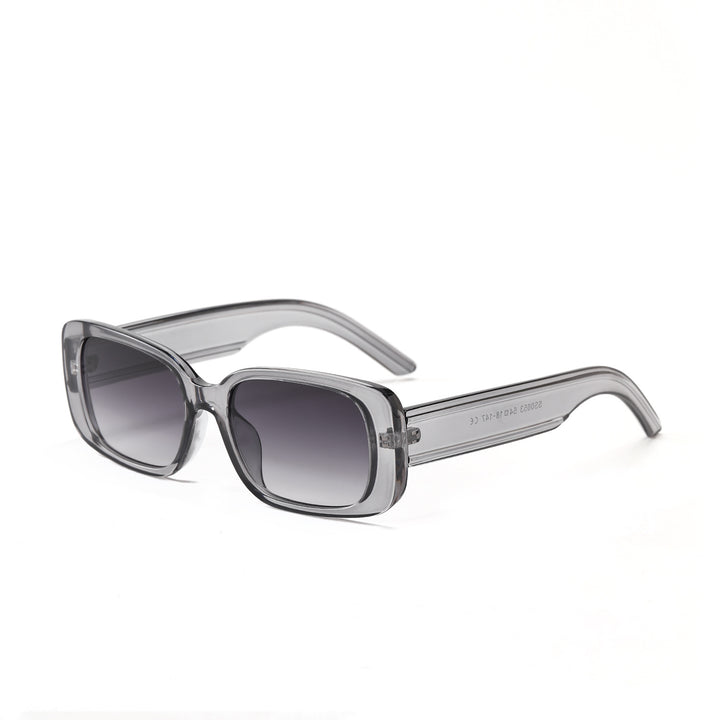 Damen rechteckige Sonnenbrille mit stilvollem Rahmen Karnz