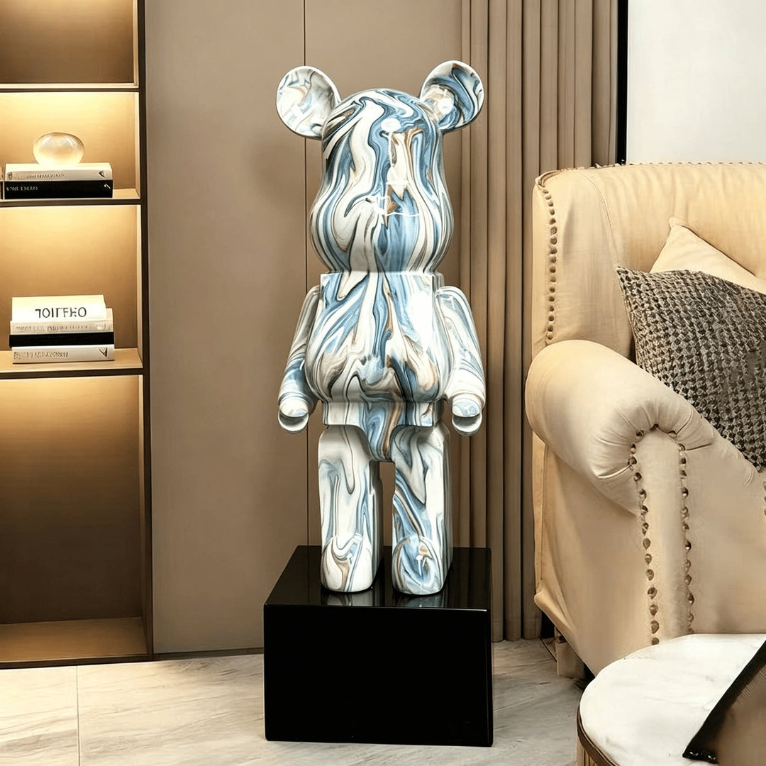 Künstlerische Bärenfigur für die Innenraum-Dekoration