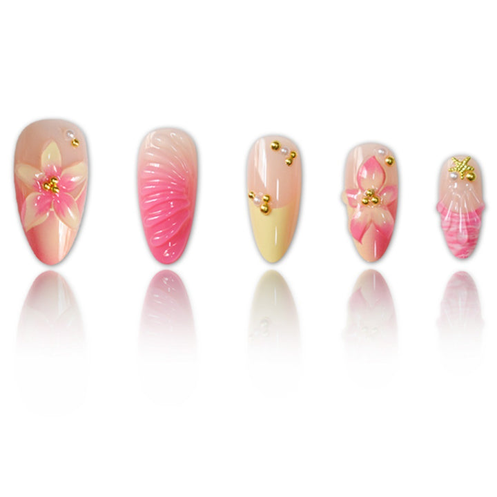 Elegante Florale Nail Art Extensions Karnz 1787913880