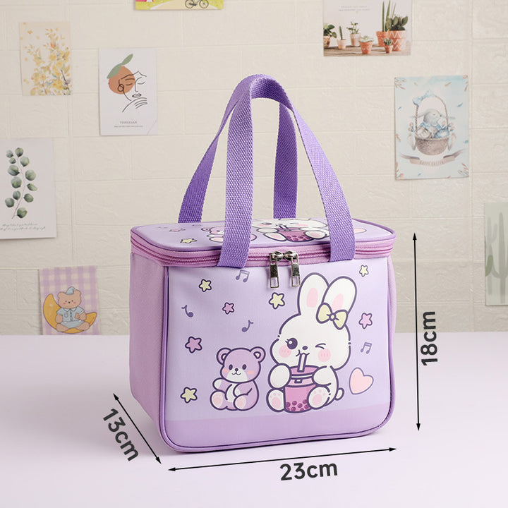 Isolierter Cartoon Lunch Tote Karnz