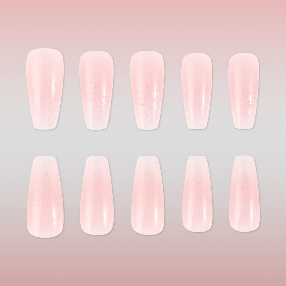 Elegante Ombre Press-On Nägel Karnz