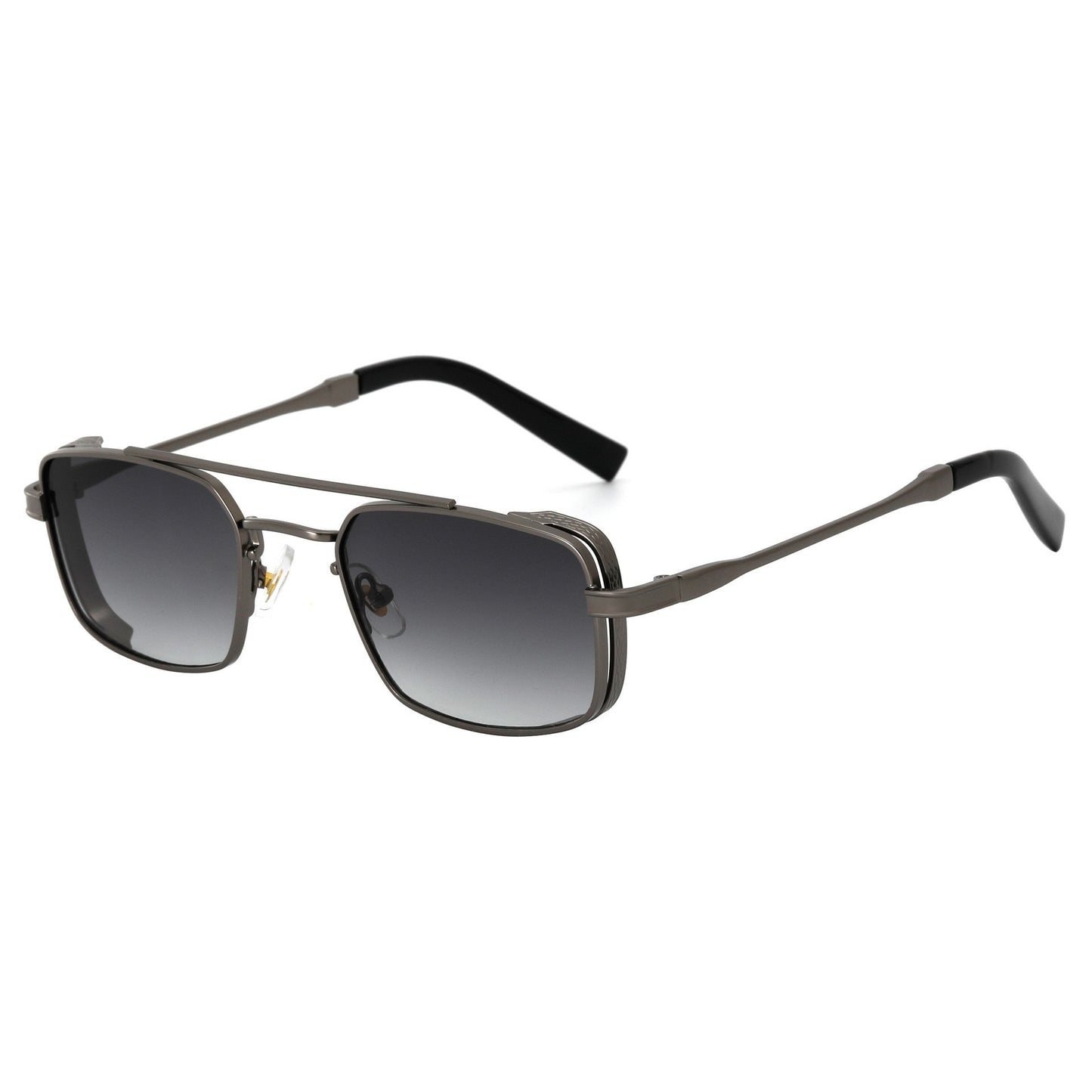 Damen Modische Sonnenbrille mit schmalem Metallrahmen und hochwertigem UV-Schutz Karnz