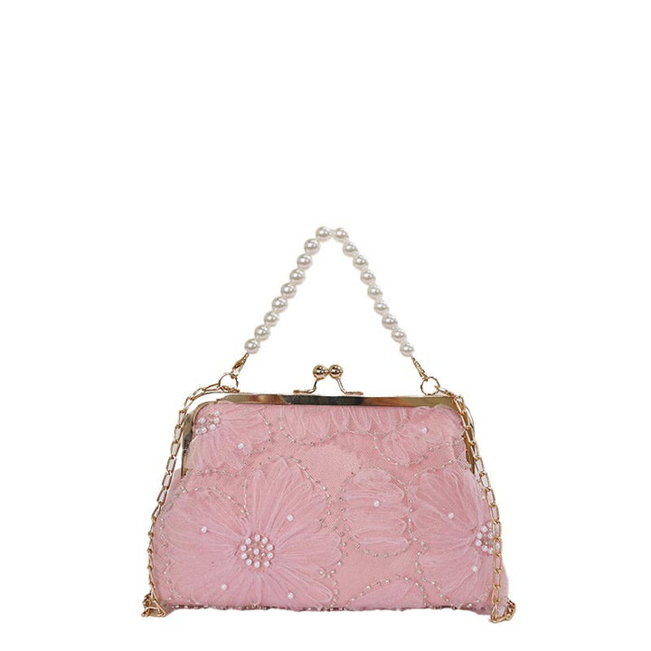 WoElegant Beadierte Abend Clutch Karnz