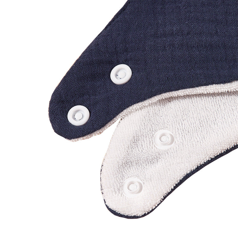 Verstellbares Musselin Bandana Lätzchen Karnz