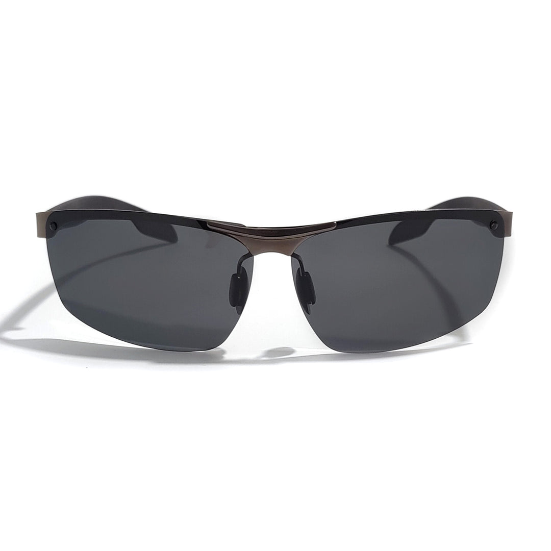 Herren sportliche Sonnenbrille mit ergonomischem Design und UV-Schutz Karnz