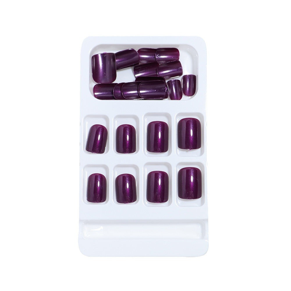 Glänzendes Press-On-Nagelspitzen-Set Karnz