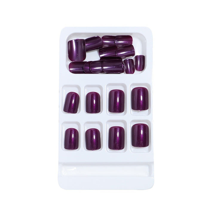 Glänzendes Press-On-Nagelspitzen-Set Karnz