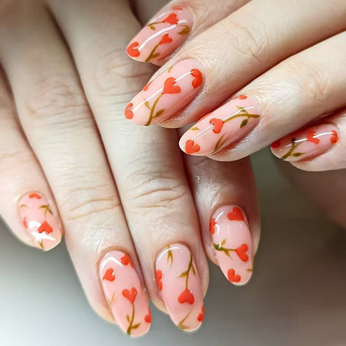 Blumen Nagelkunst