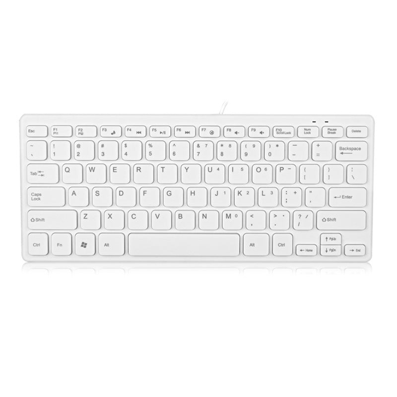 Kompakte USB kabelgebundene Tastatur Karnz