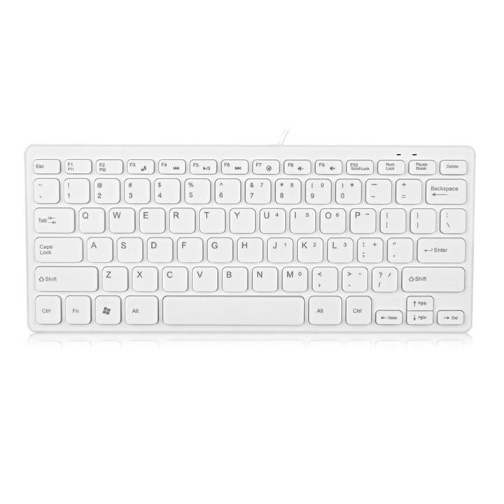 Kompakte USB kabelgebundene Tastatur Karnz