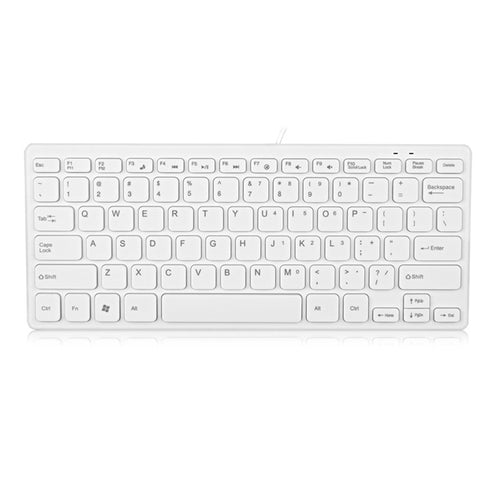 Kompakte USB kabelgebundene Tastatur Karnz