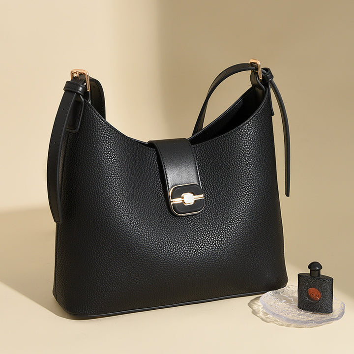 Stilvolle Texturierte Handtasche Karnz