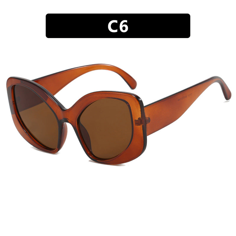 Damen oversized Sonnenbrille im modernen Design Karnz