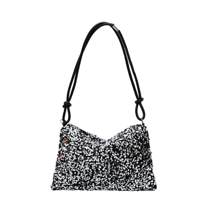 WoSparkling Pailletten Abendhandtasche Karnz
