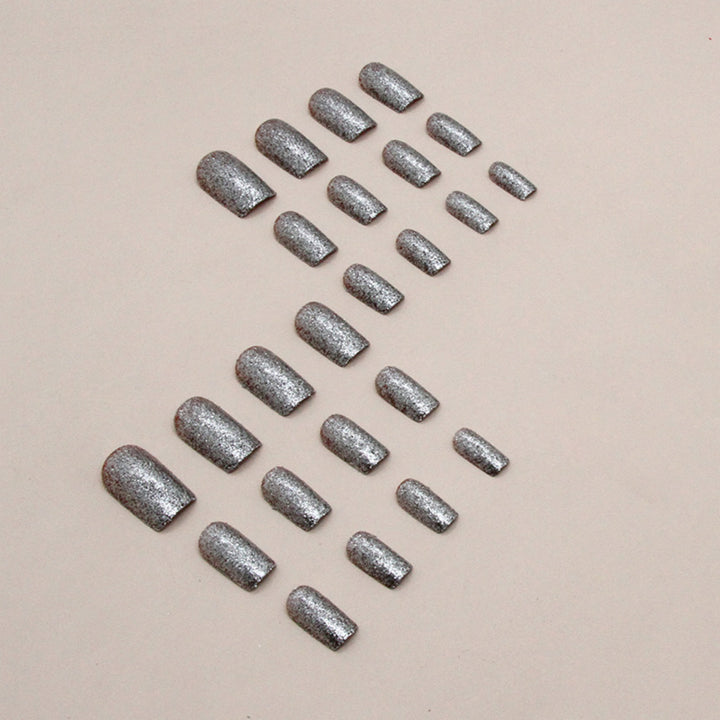 Glitzernde Press-On Nagelverlängerungen Karnz