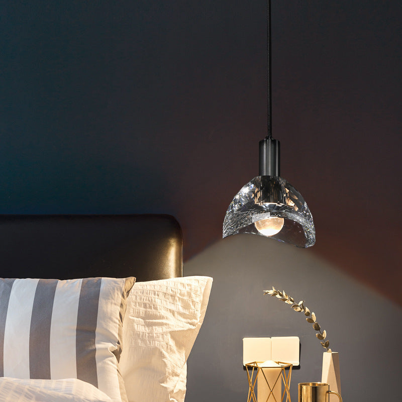 Moderne Kristallglas Pendelleuchte