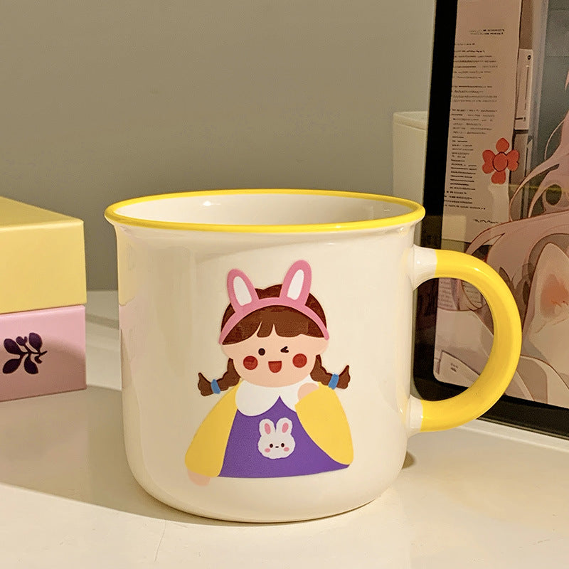 Keramiktasse mit Niedlichem Kinderdesign Karnz