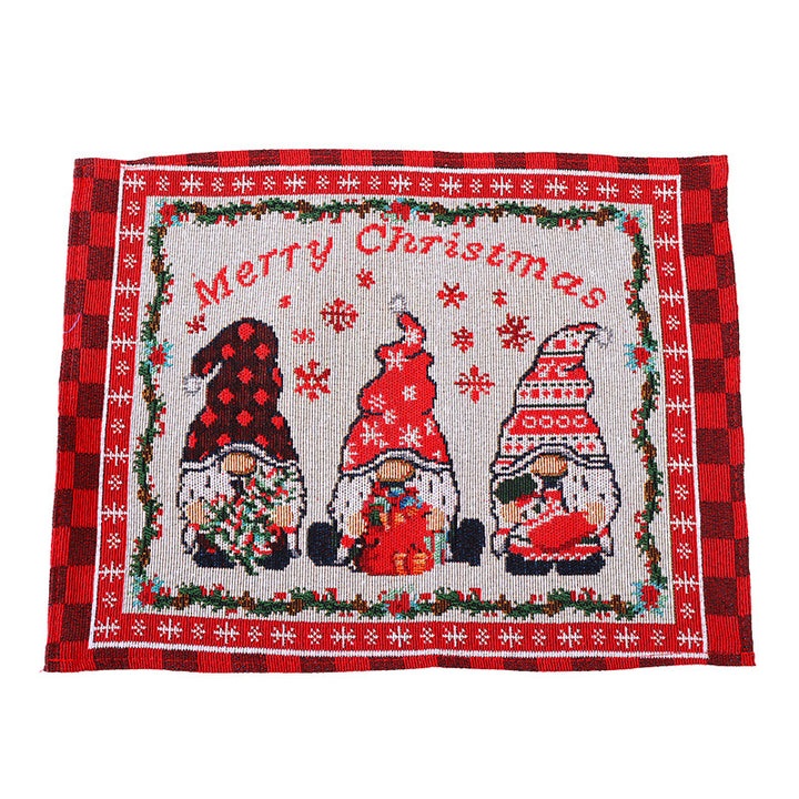 Festliche Tischdecke mit Weihnachtsmuster Karnz