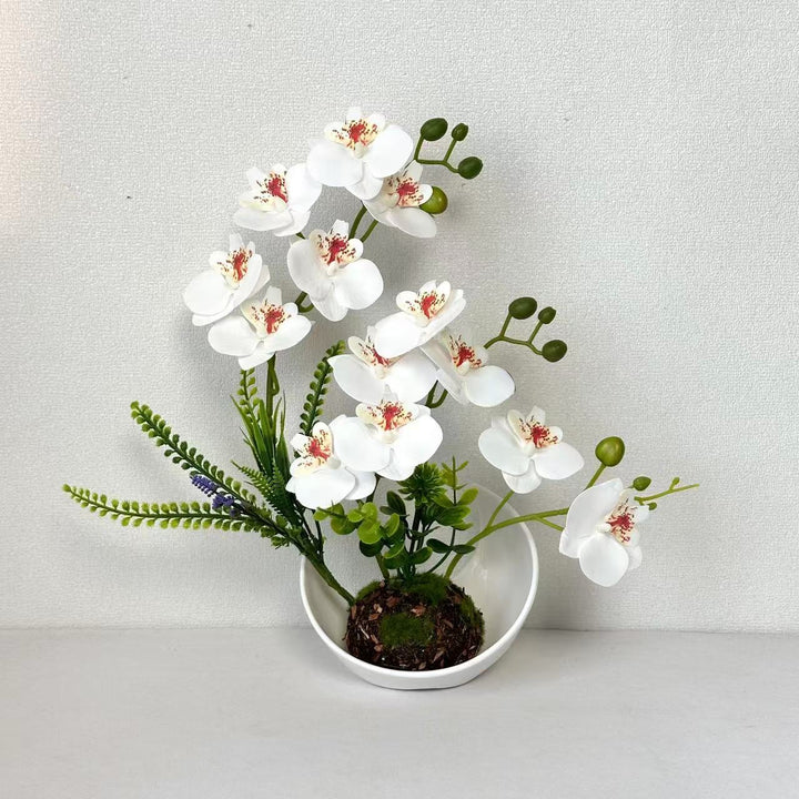 Faux-Orchidee Blumenarrangement für die Wohnungsdekoration