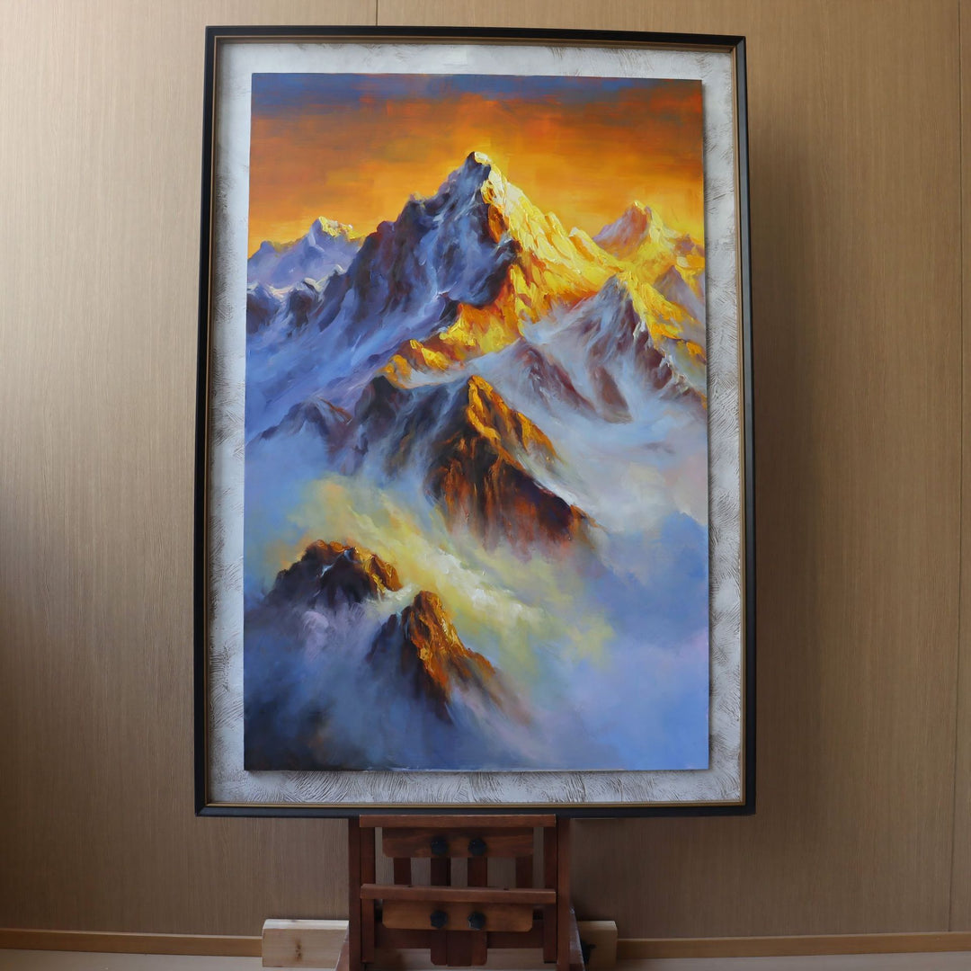 Berglandschaft Leinwandkunst für Wohnräume