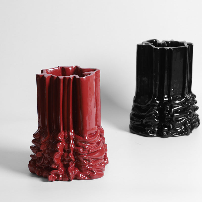 Dekorative Kunstvase