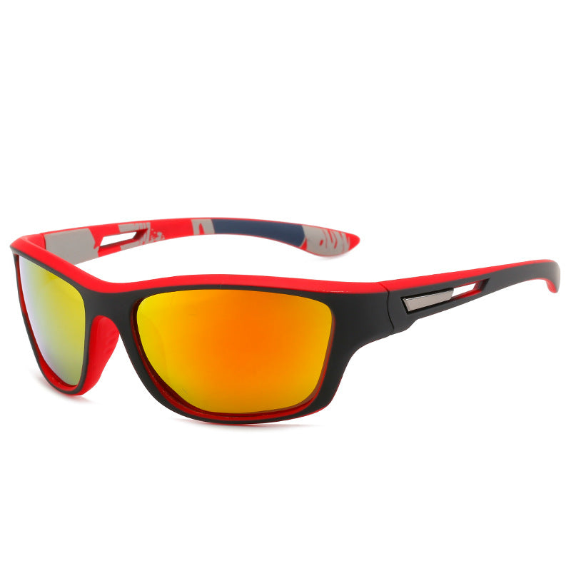 Damen Sportsonnenbrille mit besonders stabilem Rahmen und polarisierten Gläsern Karnz