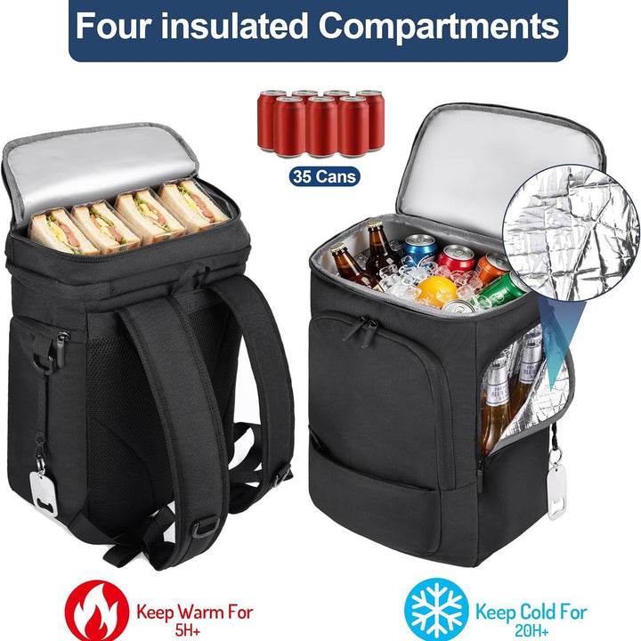 Isolierte Kühltasche Rucksack Karnz