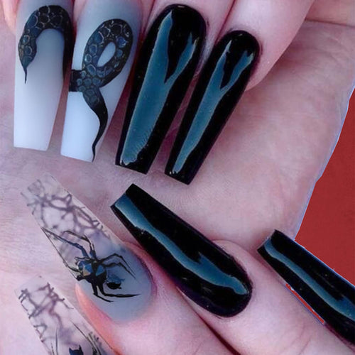 Künstlerische Press-On Nagelspitzen Karnz