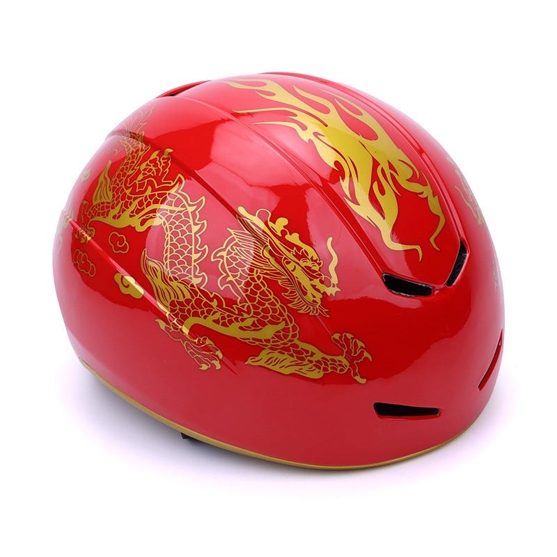 Dekorative Fantasy Design Fahrradhelm Karnz