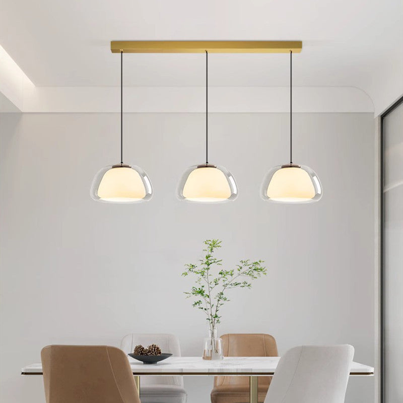 Moderne Minimalistische Glas Pendelleuchte