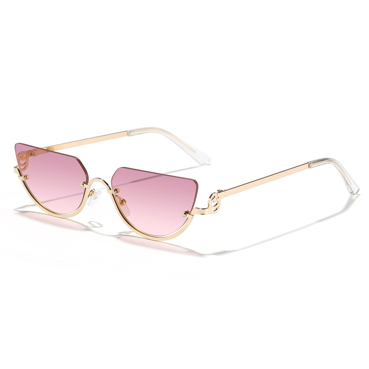 Damen Design-Sonnenbrille mit innovativem Cat-Eye-Rahmen Karnz