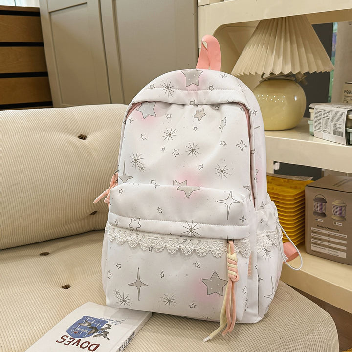 Rucksack mit Verträumtem Sternenmotiv und Praktischen Funktionen Karnz
