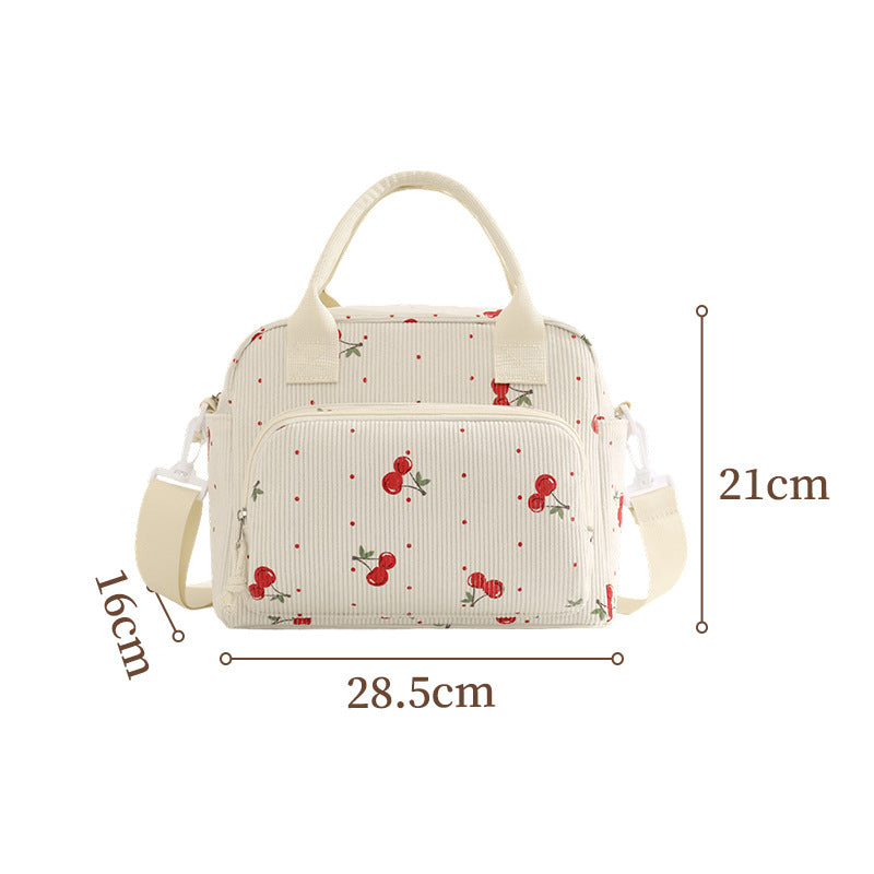 Stylische isolierte Lunch-Tasche Karnz