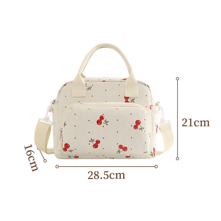 Stylische isolierte Lunch-Tasche Karnz