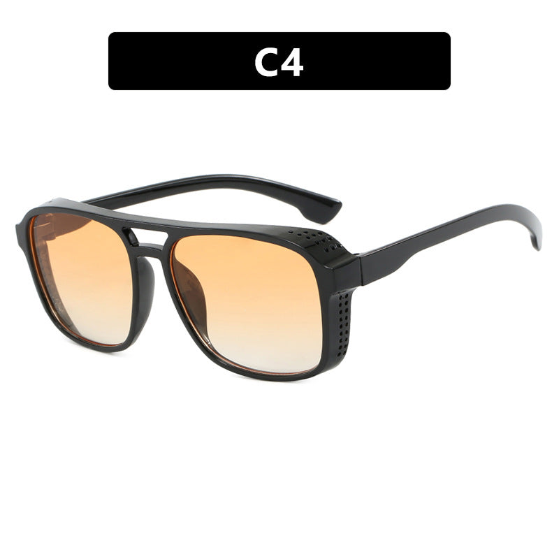 Damen modische Sonnenbrille im trendigen Schildkrötenmuster Karnz
