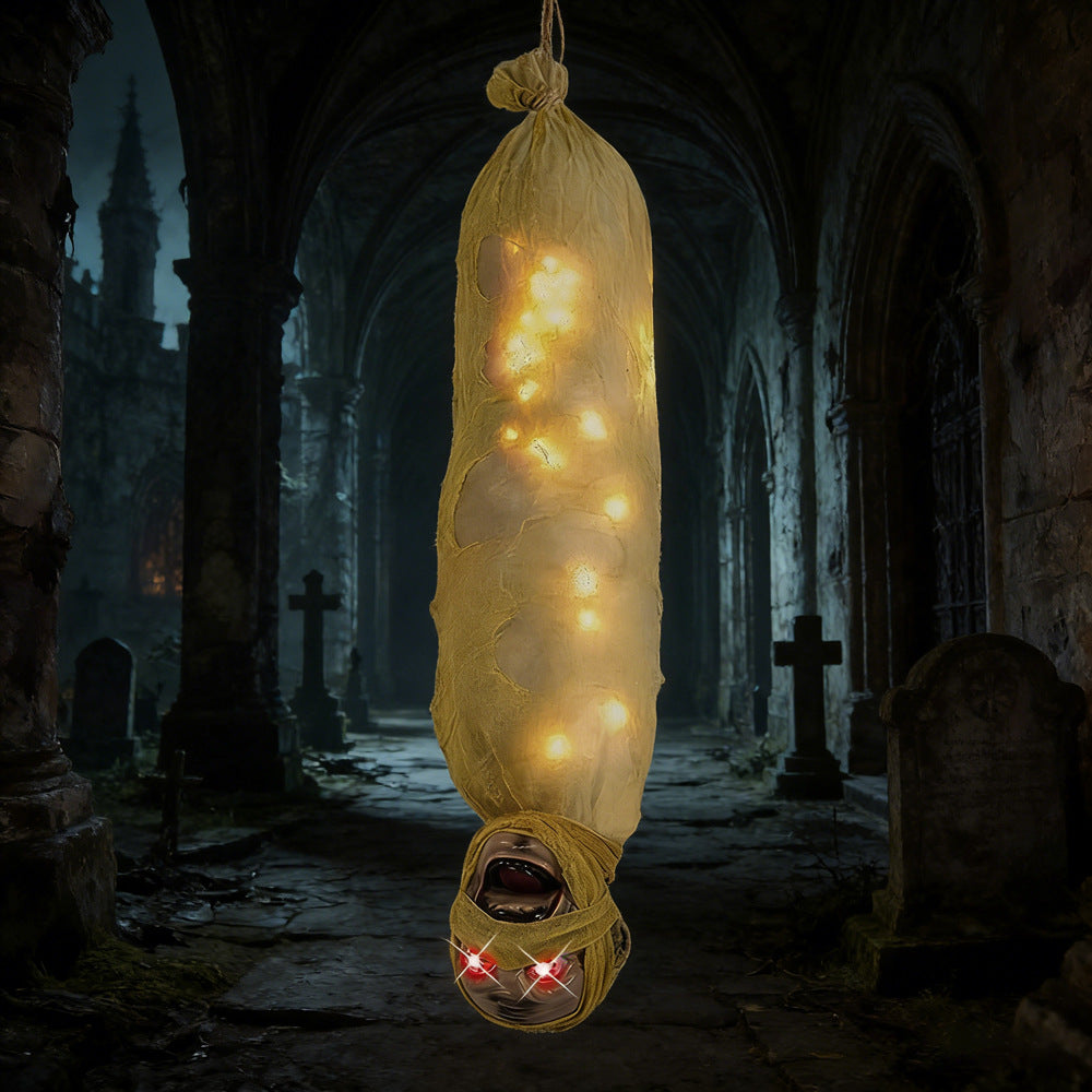 Creepy Illuminierte hängende Mumien Deko Karnz