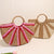 Damen Handgefertigte Korbtasche mit einzigartigem Ringgriff Karnz