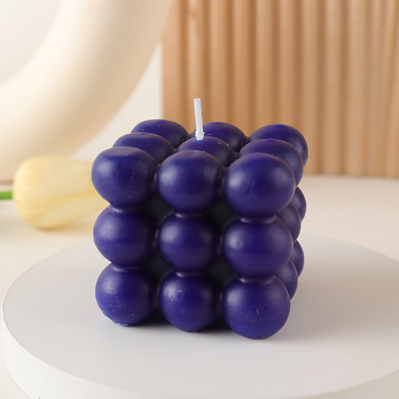 Ombre Bubble-Cluster Würfel Duftende Soja Kerze Dekoratives Zentrum